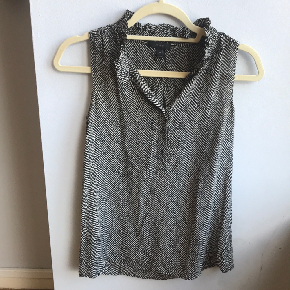 JCrew silk top